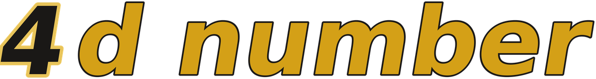 4d number logo